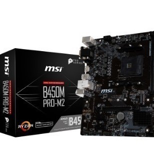 MOTHERBOARD MSI B450M PRO-M2 V2 SVL DDR4