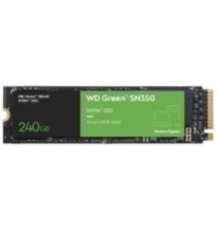 DISCO SOLIDO WESTERN DIGITAL SN350 240GB GREEN NVME | SSD