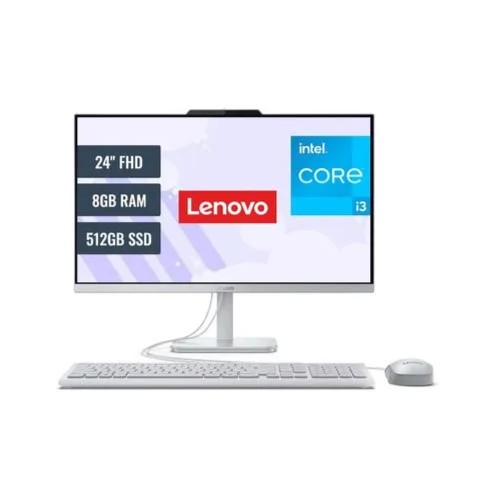 AIO LENOVO A100 I3-N305, 8GB,  SSD 512GB, 23.8