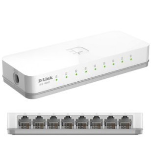 SWITCH D-LINK DES-1008C DES-1008A, 8 RJ-45 10/100 MBPS  