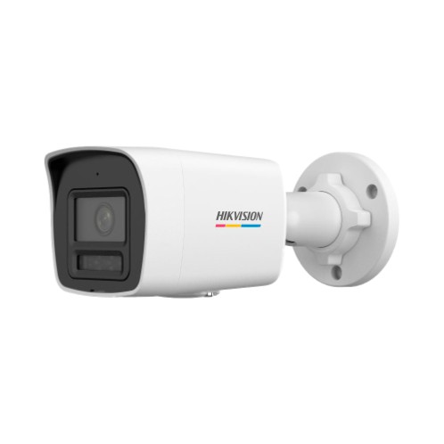 CÁMARA COLORVU TUBO IP 2MP SMART HYBRID LIGHT 2.8MM IP67 CON IR Y AUDIO | HK-DS2CD1027G2H-LIU