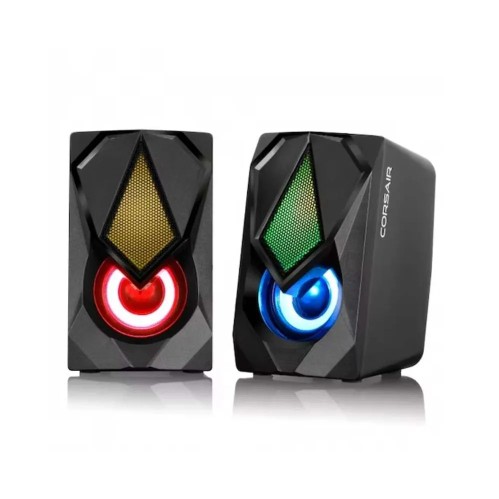 PARLANTE MICRONICS CORSAIR - MIC S309-9 LUZ LED, GAMER