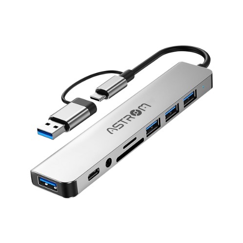 MULTI - HUB USB 8 EN 1. ASTROM AST MH2381