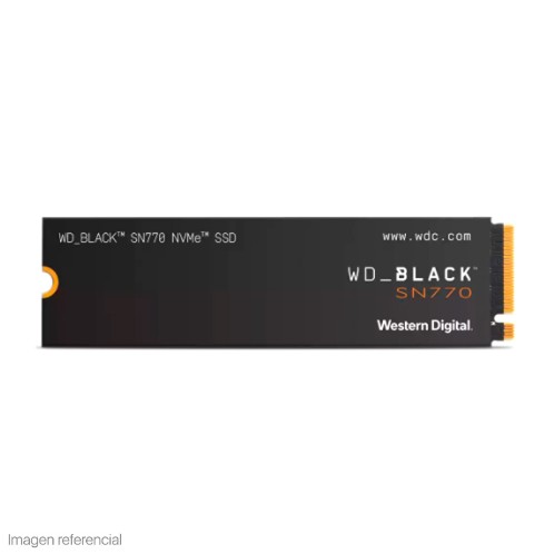 UNIDAD EN ESTADO SOLIDO WESTERN DIGITAL BLACK SN770 NVME 2TB M.2 2280 PCIE GEN4 X4