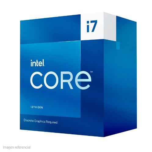 PROCESADOR INTEL CORE I7-13700F 2.10/5.20GHZ 30MB SMARTCACH&Eacute; LGA1700, 65W &ordm; 