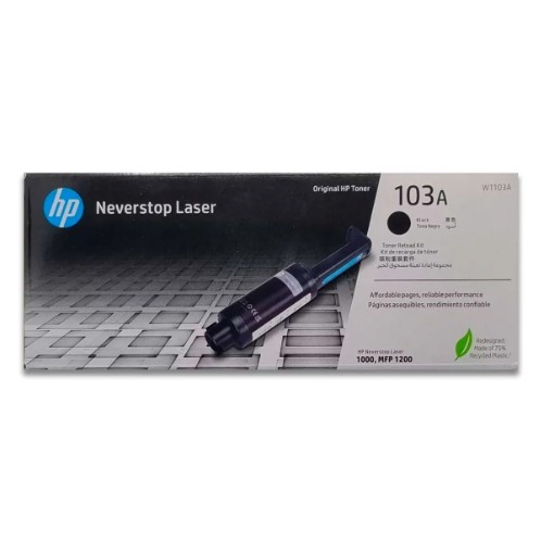 TONER HP 103A NEGRO (W1103A) LASER NEVERSTOP 1000/1200 2500 PAG / W1103A