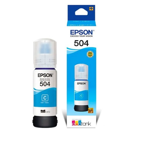 TINTA EPSON 504 CYAN